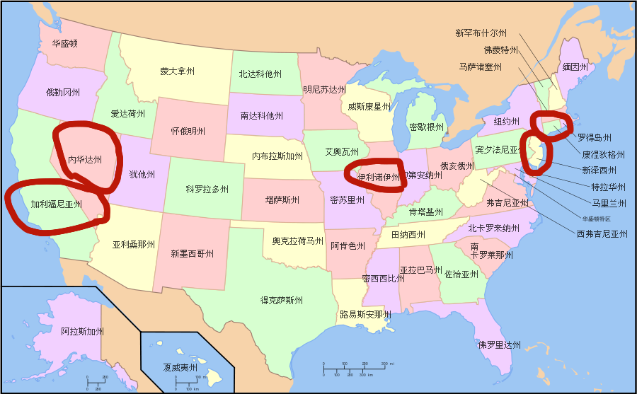 美国代孕合法的州有哪些？