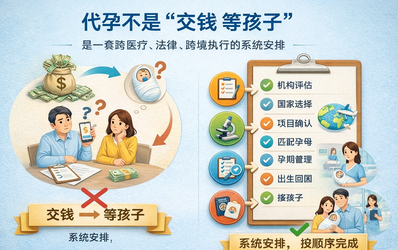 代孕计划怎么做？